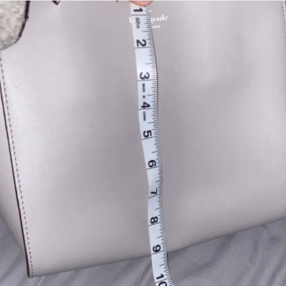 Kate Spade Scalloped Mini Lavender Crossbody Tote Bag - Picture 12 of 13